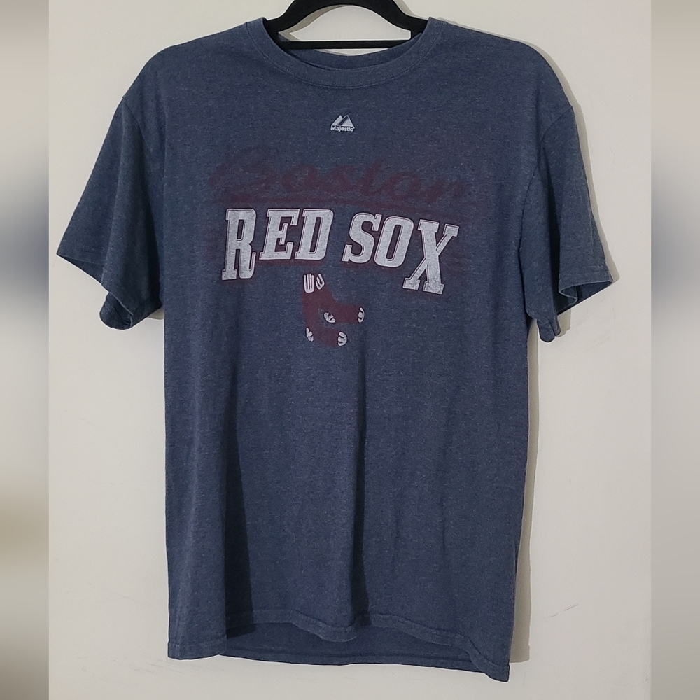 Majestic Boston Red Sox Ted Williams #9 Navy T-Shirt Medium